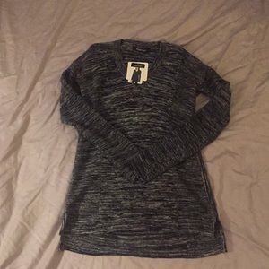 Black and white Ellen Tracy sweater